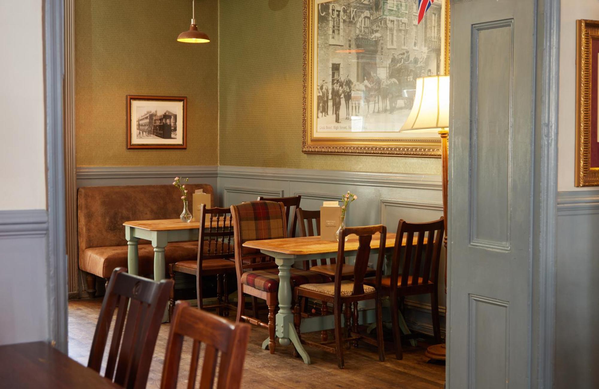 Cock Hotel By Greene King Inns Стоуни Стратфорд Экстерьер фото